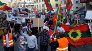 #OromoProtests global Solidarity Rally, Oromo community of Switzerland, March 19, 2016