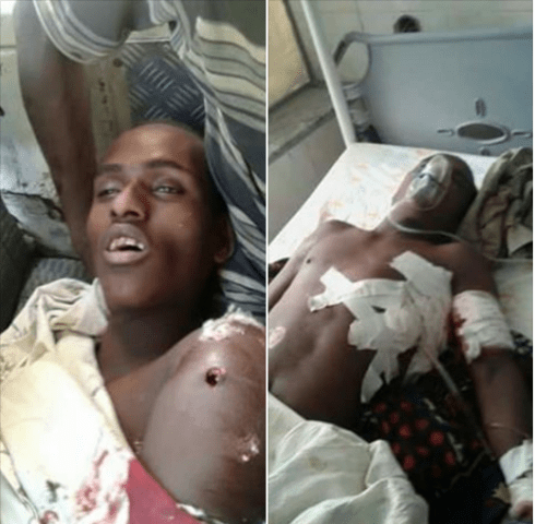 #OromoProtests (1st March 2016) in Qarsaa town. Oromo nationals Muraadii and Kadir Siraj Ahmed killed by Agazi