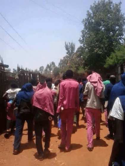 #OromoProtsets in Innaagoo town, Wastern Wallaggaa, Oromia, 31 March 2016