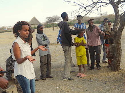 Amane explains how water will be distributed