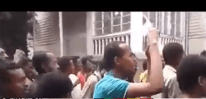 #OromoProtests in Ambo, 15 April 2016