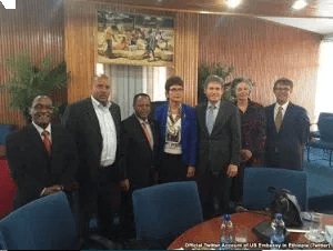 with whom they meet to discuss the marginalization of Oromo people