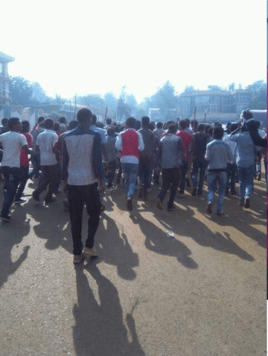 #OromoProtests, Jimmaa, 15 May 2016