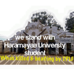 We all stand with Haramaya university&nbsp;students