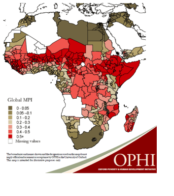Global MPI 2016, Africa