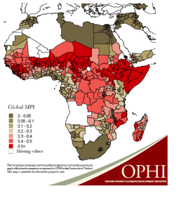 Global MPI 2016, Africa