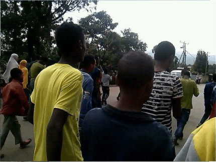 #Oromo Protests, Qobboo town, Dadar, Hararghe, Oromia, 20 June 2016 p1