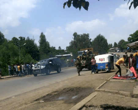 #OromoProtests, Gincii, Oromia, 9 June 2016