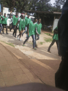 the brave faces of Dill University Oromo students who were incarcerated at Maekelawi for four months and now being tried at local court in Dilla. 9 June 2016