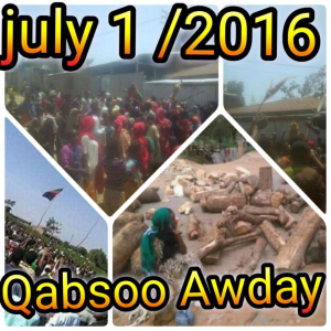 OromoProtests, Awaday, Oromia, 1 July 2016