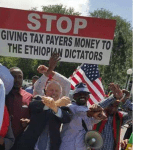 Congressman Mike Coffman of Colorado in solidarity with Oromo protests at the global Solidarity Rally in Denver, USA. 29 August 2016