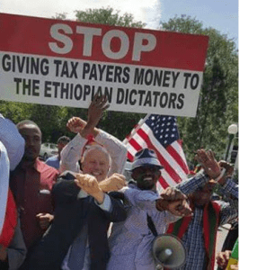 Congressman Mike Coffman of Colorado in solidarity with Oromo protests at the global Solidarity Rally in Denver, USA. 29 August 2016