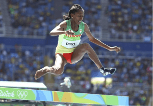Etenesh Diro, Oromo athlete in Rio Olympics become an Olympic hero p1