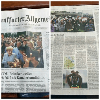 Frankfurter Allgemeine report on Oromo, #OromoProtests