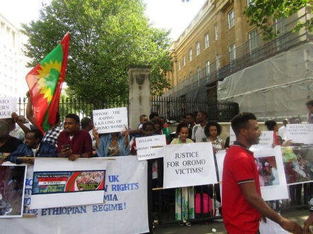 Grand #OromoProtests Global Solidarity Rally, 16 August 2016 Held in London p1