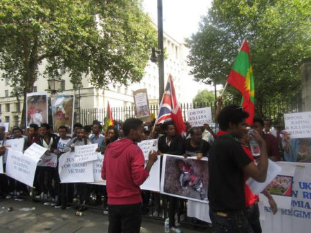 Grand #OromoProtests Global Solidarity Rally, 16 August 2016 Held in London