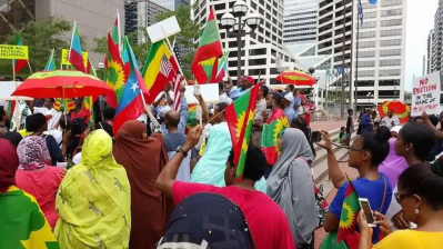 Grand #OromoProtests Global Solidarity Rally, 18 August 2016 Held in Little Oromia, Minnesota, USA. p2