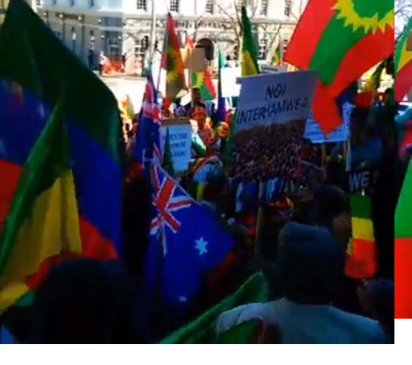 Grand #OromoProtests Global solidarity Rally Held in Melbourne, Australia, 18 August 2016. p3