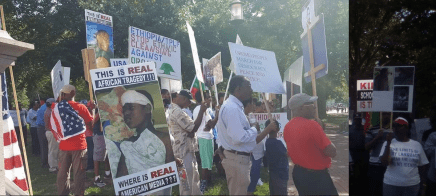 Grand #OromoProtests Global Solidarity Rally in Washington D.C., USA, 19 August 2016. p1
