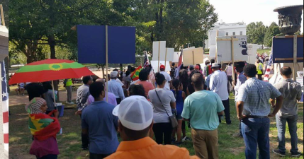 Grand #OromoProtests Global Solidarity Rally in Washington D.C., USA, 19 August 2016. p2
