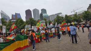 Grand #OromoProtests Global Solidarity Rally Netherlands 19 August 2016
