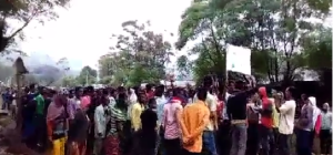 Grand #OromoProtests, Nuunnuu Qumbaa, Arjo, Wallaggaa, Oromia,8 August 2016