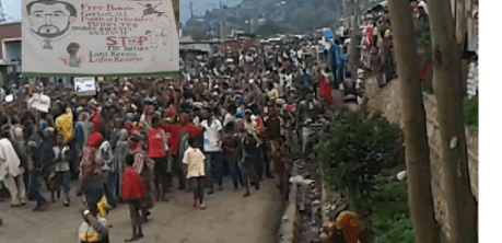 Grand #OromoProtests, Qobo, East Hararge, Oromia. 8 August 2016.