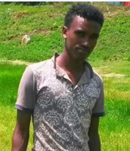 Jamaal Abdalla Aadam, Oromo boy, star student, from Calanqoo kidnapped by Ethiopia's regime fascist forces on 6 August 2016