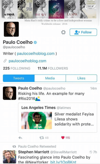 Oromo Olympic marathon athlete Fayyisaa Lalisaa in the social and international media. #OrompProtests global icon. p6