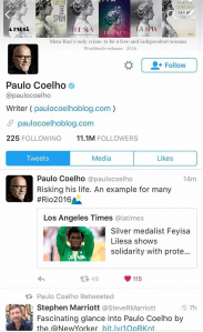 Oromo Olympic marathon athlete Fayyisaa Lalisaa in the social and international media. #OrompProtests global icon. p6