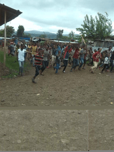 #OromoProtests 1st August 2016 in Baddeessa, Hararghe, Oromia.