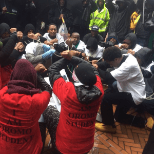 PicturesSeatle Oromo stands with #OromoProtests