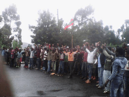 This Grand Oromia Rally is from Inchini, West Shawa. Grand #OromoProtests, 8 August 2016. p2