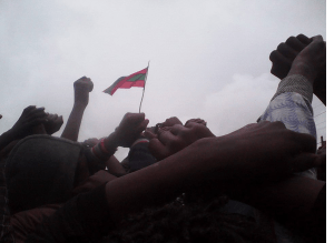 This Grand Oromia Rally is from Inchini, West Shawa. Grand #OromoProtests, 8 August 2016.