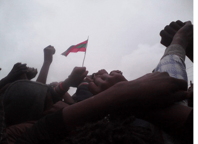 This Grand Oromia Rally is from Inchini, West Shawa. Grand #OromoProtests, 8 August 2016.