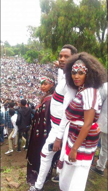 Irreecha Birraa bara 6411 (ALO), Irreecha Birraa Oromoo 2017, Hora Harsadii, Bishoftu Oromia. 1st October colorfully celebrated with millions Oromo in Bishoftu, Oromia