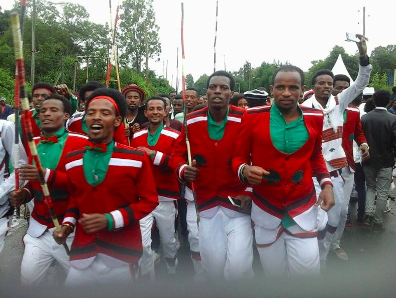 Irreecha Birraa bara 6411 (ALO), Irreecha Birraa Oromoo 2017, Hora Harsadii, Bishoftu Oromia. 1st October colorfully celebrated with millions Oromo people. Happy Irreecha 2017