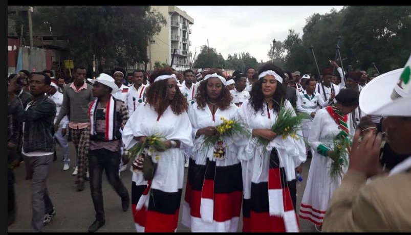 Irreecha Birraa bara 6411 (ALO), Irreecha Birraa Oromoo 2017, Hora Harsadii, Bishoftu Oromia. 1st October colorfully celebrated with millions Oromo people