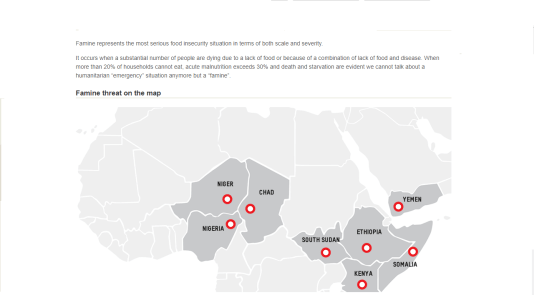 Famine threat on the map, 8.5 million people are hungry in Ethiopia alone