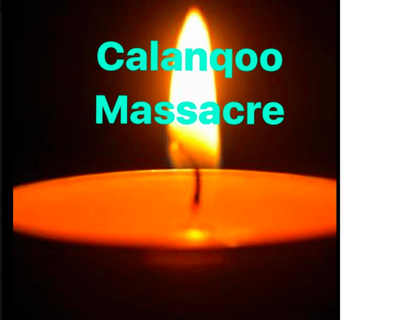 Calanqoo Massacre, fascist TPLF conducted mass killings on Oromo people in Calanqoo, Eastern Oromia on 11 December 2017