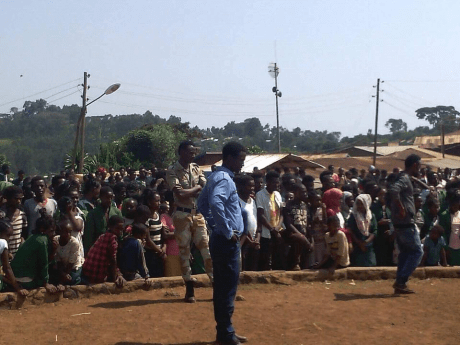#OromoProtests (students and the public) in Haawaa Galan, Malkaa Roobii town, Oromia, 18 December 2017.png