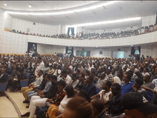 Inaugural conference of Fifinne Renaissance Association, a civic organization of Oromos from Finfiinne